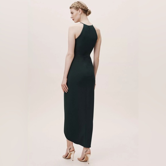 BHLDN Marceau Dress Emerald - Picture 2 of 6